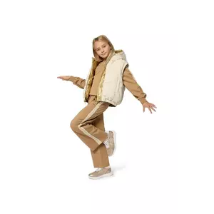 BOSS geacă copii culoarea auriu, J52430 imagine