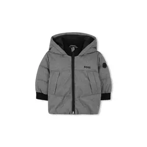 BOSS geacă bebe culoarea gri, J52470 imagine