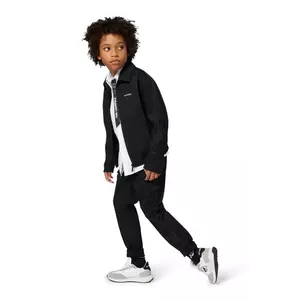 Karl Lagerfeld pantaloni copii culoarea negru, cu imprimeu, Z30629 imagine