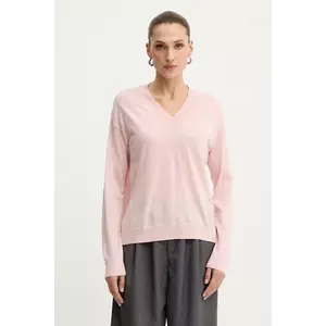 Weekend Max Mara pulover de lână FIOCCHI culoarea roz, light, 2525366042600 imagine