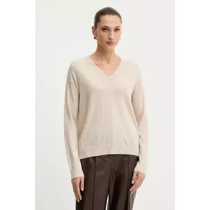 Weekend Max Mara pulover de lână FIOCCHI culoarea bej, light, 2525366042600 imagine
