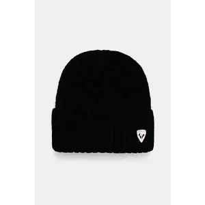 Rossignol căciulă culoarea negru, din tricot gros, RLLWH11U imagine