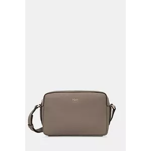 BOSS poșetă de piele culoarea negru, 50547733 imagine