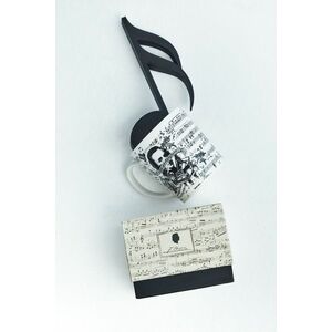 Medicine cană ceramică culoarea bej imagine