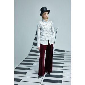 Medicine tricou din bumbac culoarea bej imagine