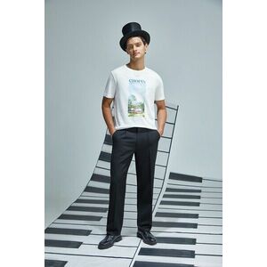 Medicine tricou din bumbac culoarea alb, cu imprimeu imagine