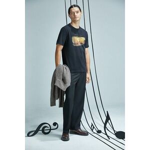 Medicine tricou din bumbac culoarea negru, cu imprimeu imagine