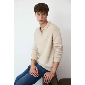 Medicine pulover culoarea bej imagine