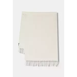 Answear.LAB sal de lana culoarea bej, neted imagine