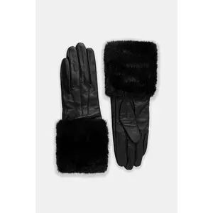 Answear.LAB manusi de piele culoarea negru imagine