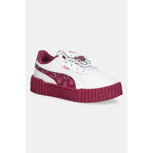 Puma sneakers pentru copii Carina 3.0 HK&FR 2 culoarea alb, 403395 imagine