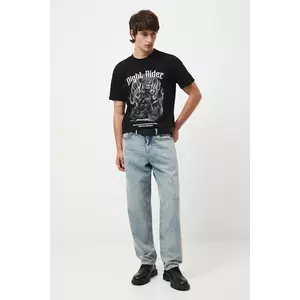 Medicine tricou din bumbac culoarea negru, cu imprimeu imagine