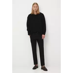 Medicine pantaloni culoarea negru, mulata imagine