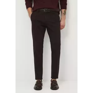 Medicine pantaloni culoarea maro, mulata imagine