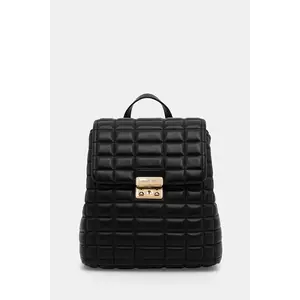 MICHAEL Michael Kors ghiozdan de piele culoarea negru, mic, uni, 30F5G2RB1L imagine