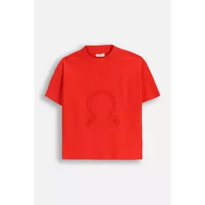 Coccodrillo tricou copii culoarea roșu, FABOLOUS GIRL JUNIOR imagine