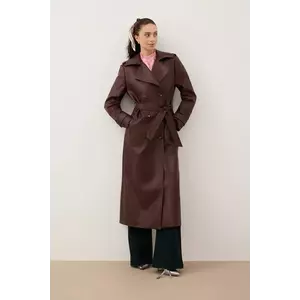 Bizuu palton VENEKIA culoarea maro, VENEKIA BRĄZOWY imagine