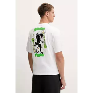 Puma tricou din bumbac PUMA x RIPNDIP culoarea alb, cu imprimeu, 632413 imagine
