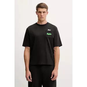 Puma tricou din bumbac PUMA x RIPNDIP culoarea negru, cu imprimeu, 633779 imagine