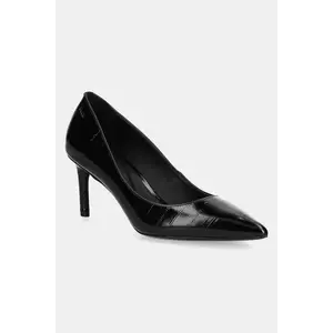 BOSS stilettos de piele Gracey culoarea negru, 50552787 imagine