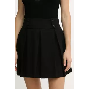 Morgan fustă JOSH.F culoarea gri, mini, evazați, JOSH.F imagine