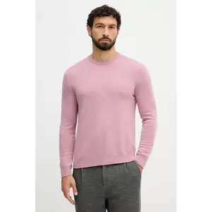 United Colors of Benetton pulover de lână culoarea maro, light, 1002U1G34 imagine