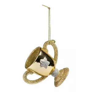 &k amsterdam pandantiv decorativ trophy 5 x 7 x 9 cm culoarea galben imagine