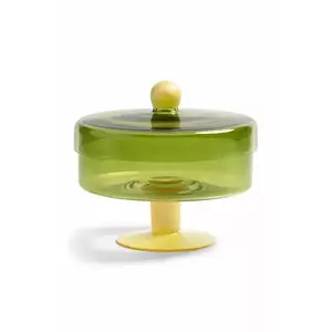 &k amsterdam suport pentru tort cu abajur duo green 1, 65 L imagine