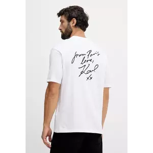 Karl Lagerfeld tricou Karl Lagerfeld x Paris Hilton culoarea alb, cu imprimeu, 554235.755420 imagine