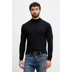 Karl Lagerfeld pulover de lână culoarea bleumarin, light, 554399.655002 imagine