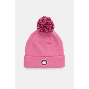 Puma căciulă copii PUMA x HK&FR Mid Crown Pom Beanie culoarea roz, 026562 imagine