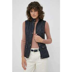 Barbour vesta femei, culoarea negru, de tranzitie imagine