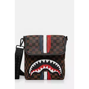 Sprayground borseta culoarea maro, 910B7489NSZ imagine