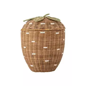 Bloomingville coș de depozitare 30 x 40 cm culoarea maro imagine