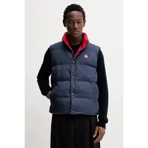 Bally vestă culoarea bleumarin, de tranzitie, MOU0AX imagine