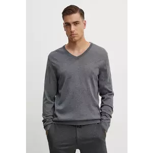 BOSS pulover de lana barbati, culoarea verde, light, 50468261 imagine