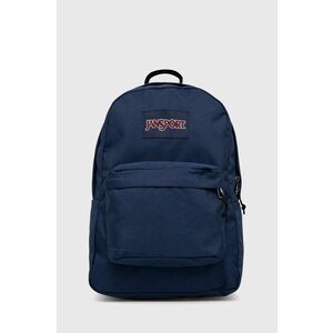Jansport rucsac culoarea albastru marin, mare, neted imagine