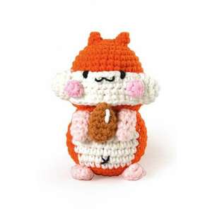 Graine Creative trusa de crosetat Hamster Mini Amigurumi Kit imagine