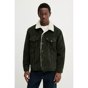 Levi's geacă culoarea verde, de tranziție, A5784 imagine