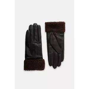 Answear.LAB manusi de piele culoarea maro imagine