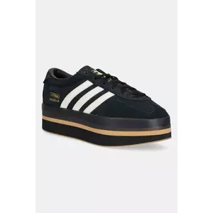 adidas Originals sneakers Gazelle Stack culoarea negru, JS0239 imagine