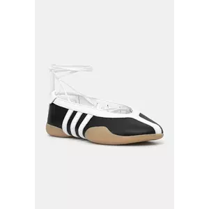 adidas Originals balerini Taekwondo Mei Balle culoarea negru, JR7031 imagine