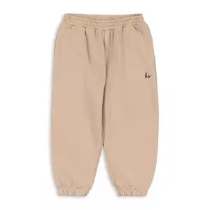 Konges Sløjd pantaloni de trening pentru copii LOU SWEAT PANTS GOTS culoarea bej, uni, KS104512 imagine