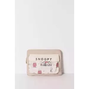 women'secret husă laptop culoarea bej, 4842953 imagine