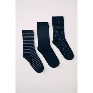 women'secret șosete 3-pack culoarea negru, 5770028 imagine