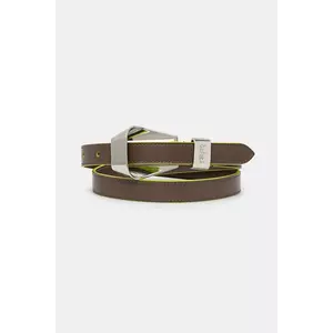 Kenzo curea de piele femei, culoarea maro, FE62CE040L03.10 imagine