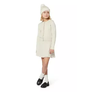 Michael Kors fusta fete culoarea auriu, mini, evazati, R30439 imagine