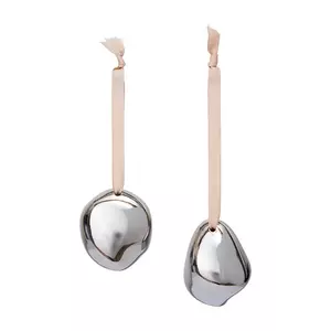 ferm LIVING ornament pentru pomul de crăciun 2-pack culoarea gri imagine