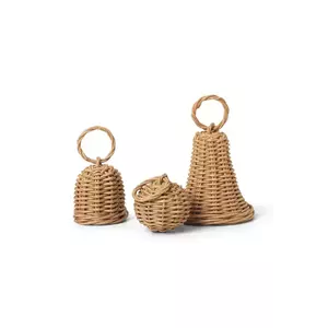 ferm LIVING ornament pentru pomul de crăciun 3-pack culoarea bej imagine