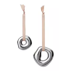 ferm LIVING ornament pentru pomul de crăciun 2-pack culoarea bej imagine